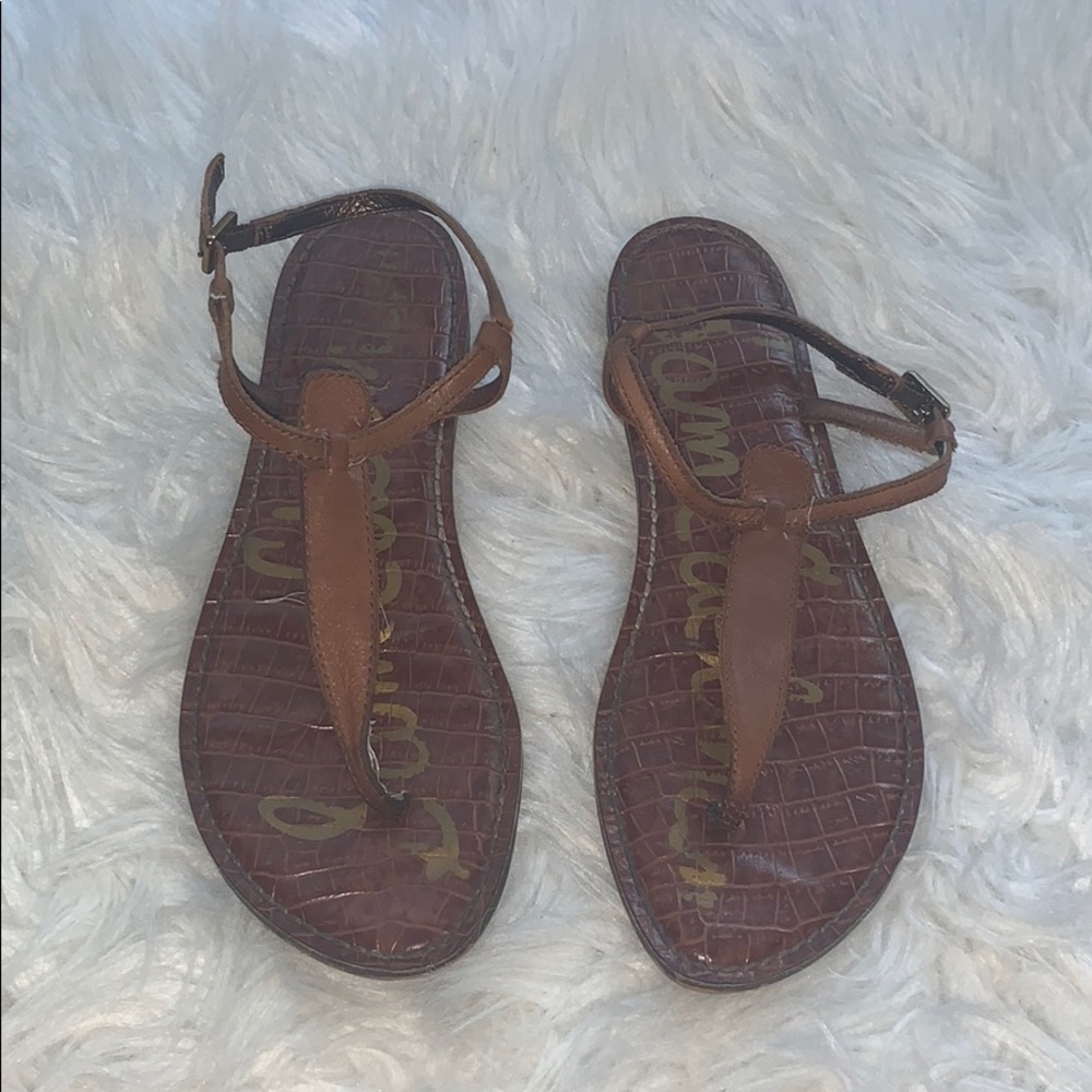 SAM EDELMAN gigi thong leather sandal